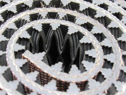 2 Ply Black Diamond Top Incline Conveyor Belt 28' X 3" X 0.290"