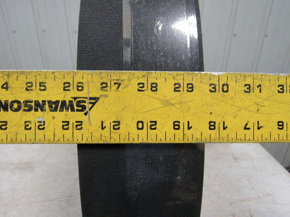 Triple Ply Black Conveyor Belt Nitrile Friction Surface 194' X 3-1/2" X 0.135"