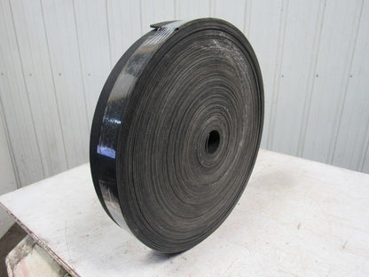 Triple Ply Black Conveyor Belt Nitrile Friction Surface 194' X 3-1/2" X 0.135"