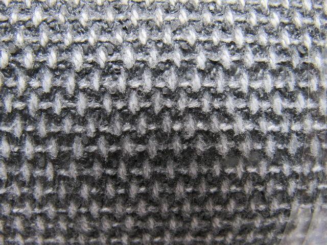 Interwoven Polyester Black PVC Crescent Top Conveyor Belt 8' X 6-7/8"