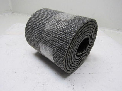 Interwoven Polyester Black PVC Crescent Top Conveyor Belt 8' X 6-7/8"