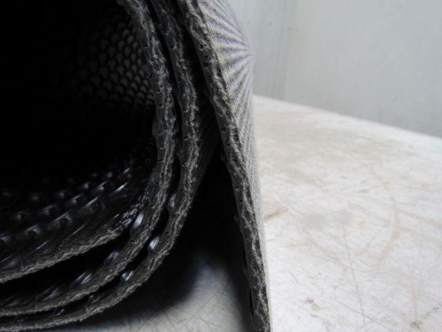 Interwoven Polyester Black PVC Crescent Top Conveyor Belt 6' X 31-3/8"