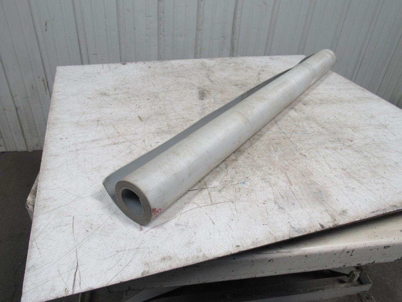 Gray PVC Snake Skin Sticky Top Conveyor Belt 5' X 48" X 0.109"
