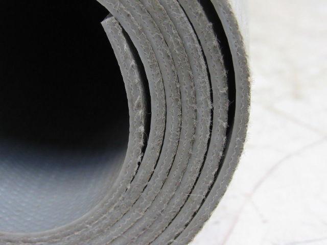 Gray PVC Snake Skin Sticky Top Conveyor Belt 5' X 48" X 0.109"