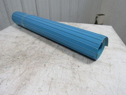1-Ply Blue Homogeneous Cleat Conveyor Belt 7' X 41-3/8" X 0.225"