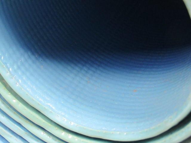 1-Ply Blue Homogeneous Cleat Conveyor Belt 7' X 41-3/8" X 0.225"