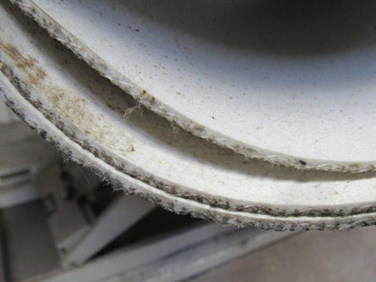 2 Ply White Smooth Top Conveyor Belt 6' X 84-1/8" X 0.150"