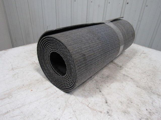 Interwoven Polyester Black PVC Crescent Top Conveyor Belt 20' X 25-1/2"