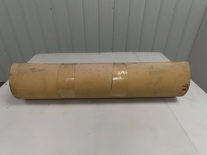 3 Ply White Cleat Ribbed Conveyor Belt 9' X 33" X 0.270"