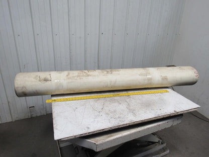 2 Ply White Smooth Top Conveyor Belt 7' X 72-1/2" X 0.125"