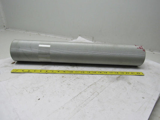 2 Ply Green I-Shape Lattice Pattern PVC Conveyor Belt 8' X 24" X 0.105"