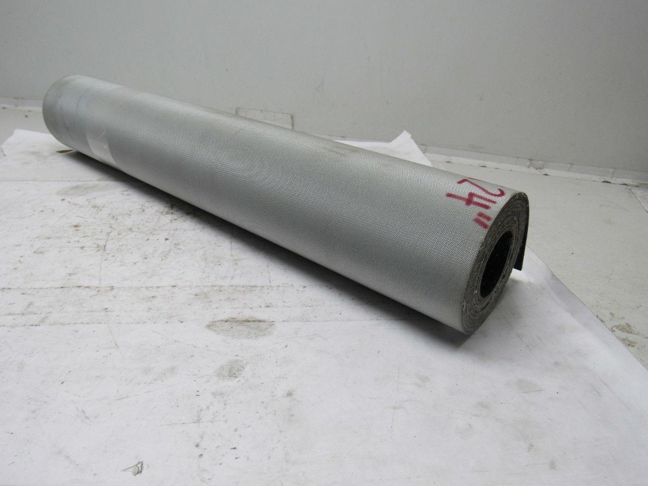 2 Ply Green I-Shape Lattice Pattern PVC Conveyor Belt 8' X 24" X 0.105"