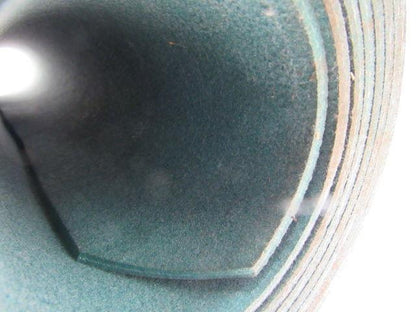 Green Polyester Fleece Conveyor Belt 10' X 24-3/4" X 0.210" Thick