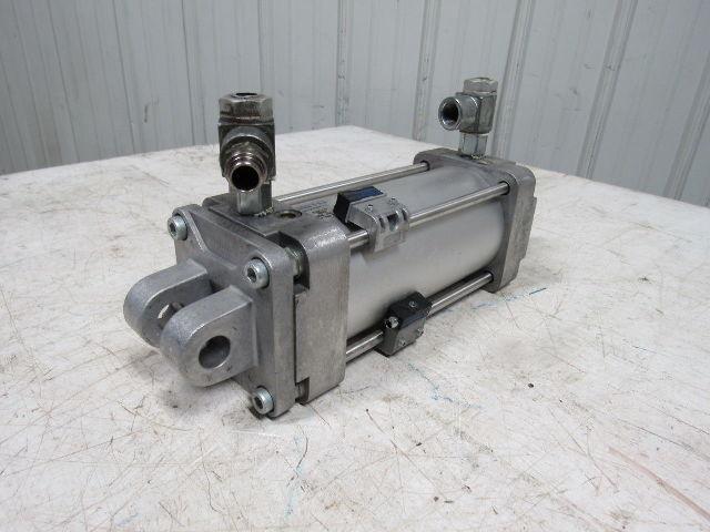 Festo DNG-100-153-PPV-A Pneumatic Cylinder 1" Rod 6" Stroke Dbl Action M20 Rod