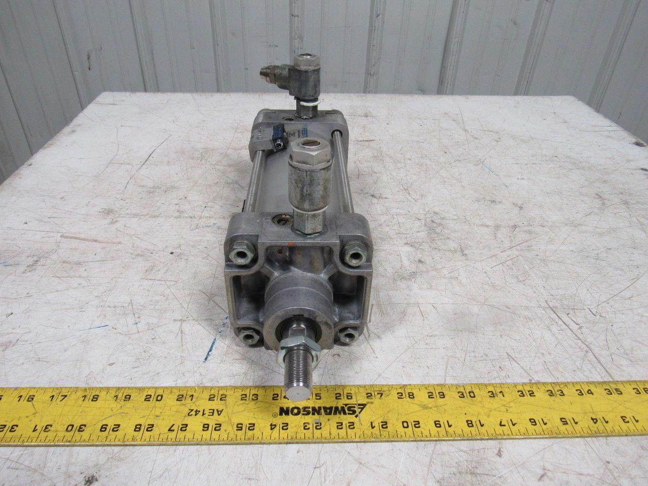 Festo DNG-100-153-PPV-A Pneumatic Cylinder 1" Rod 6" Stroke Dbl Action M20 Rod