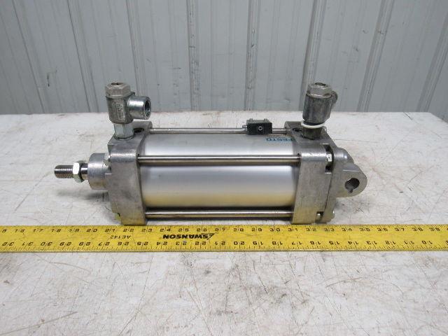 Festo DNG-100-153-PPV-A Pneumatic Cylinder 1" Rod 6" Stroke Dbl Action M20 Rod