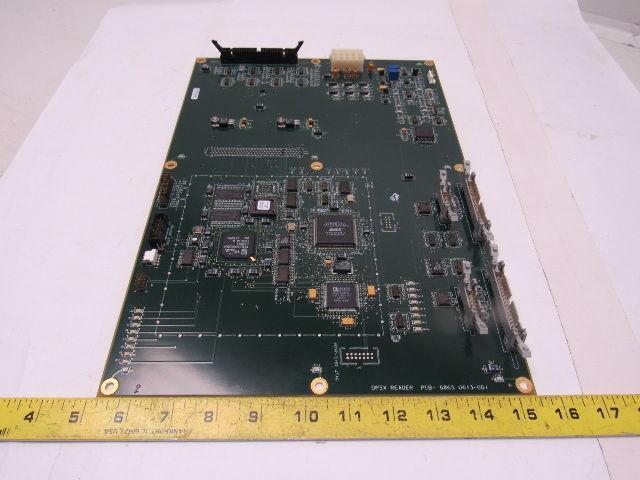 Unisys 6865-0613-001 ADSP-2192 JTAG DP5X Reader Check Processing Circuit Board