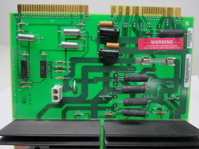 Unisys 4334 2583-000 43342609-002 HSEM Servo Motor Driver PCB