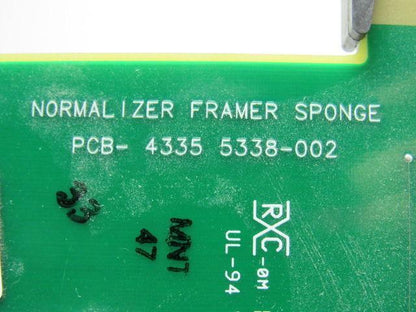 Unisys 43327469-003 4335 5338-002 Normalizer Framer Sponge PCB Rev E
