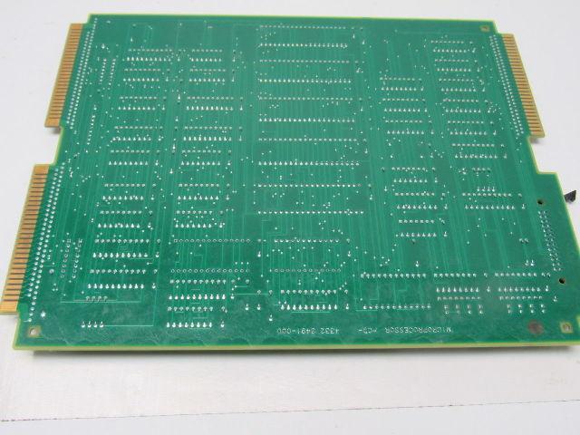 Unisys 38496048-004 4332 8491-000 Microprocessor PCB Rev E Circuit Board