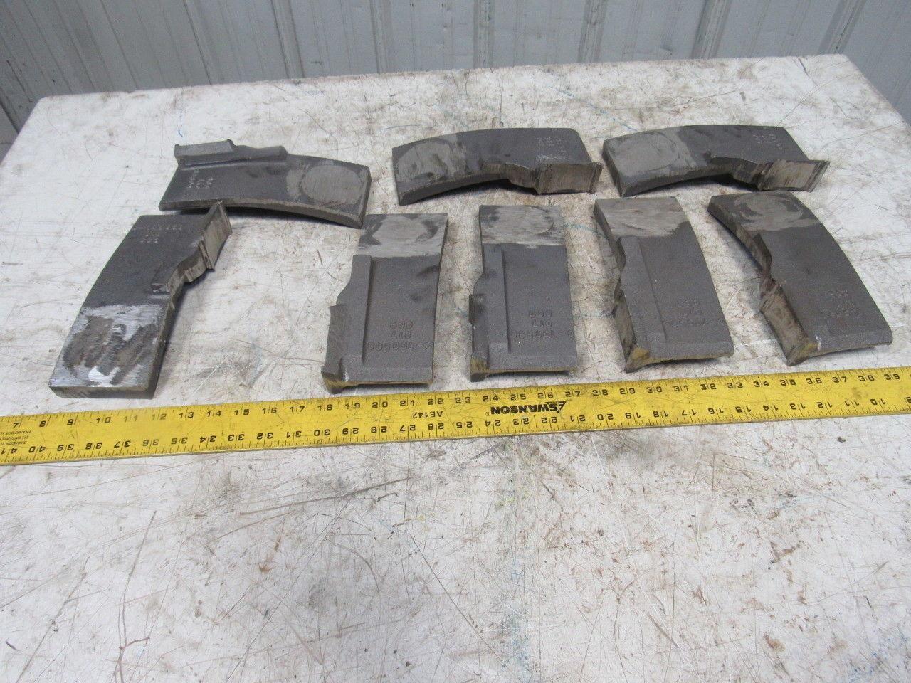 Castaloy C-733968 ASSY Shot Blaster Machine Rotor Set Lot of 8