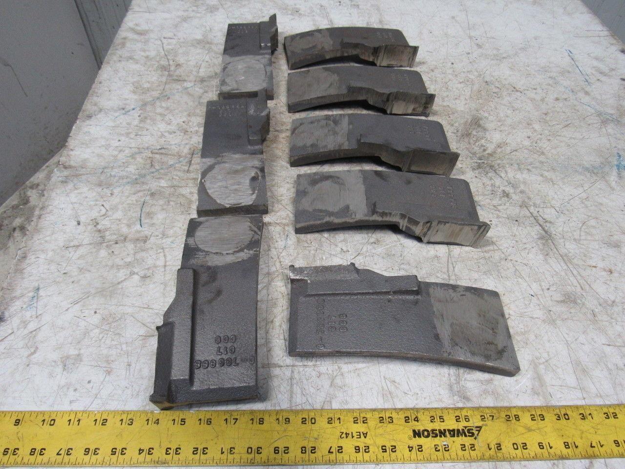 Castaloy C-733968 ASSY Shot Blaster Machine Rotor Set Lot of 8