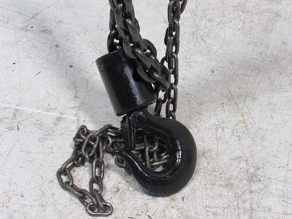 CM Cyclone Model M 1-1/2 Ton Manual Chain Fall Hoist 11' 4" Lift Load Tested