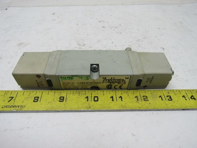 Numatics 123BB4Z2MN00061 4/2 Way 150 PSIG 24VDC Piloted Solenoid Valve