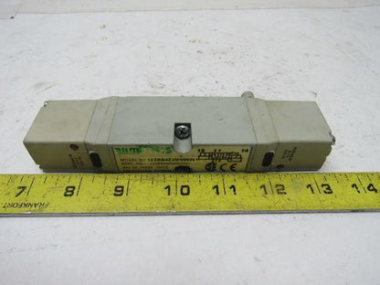 Numatics 123BB4Z2MN00061 4/2 Way 150 PSIG 24VDC Piloted Solenoid Valve