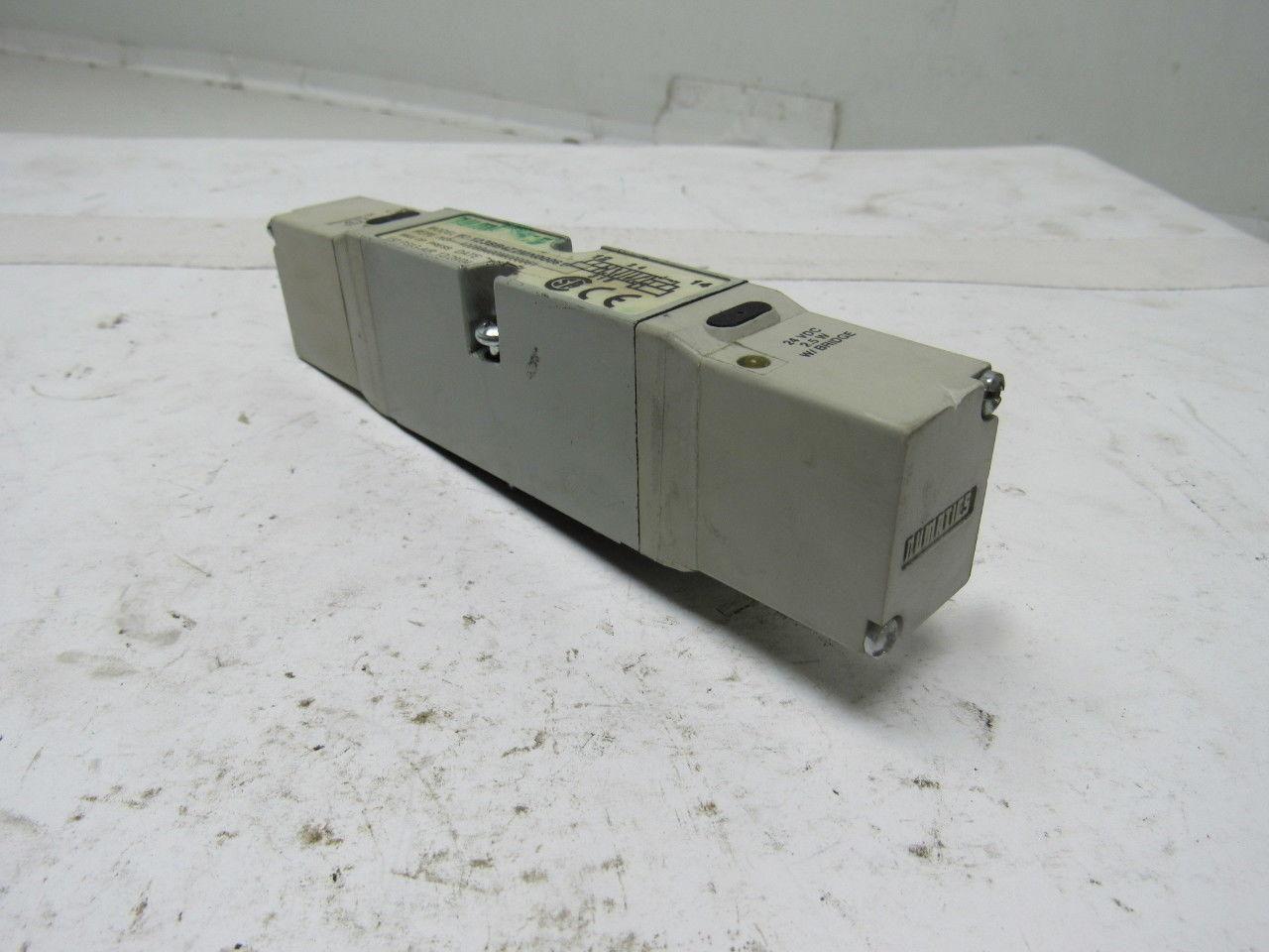 Numatics 123BB4Z2MN00061 4/2 Way 150 PSIG 24VDC Piloted Solenoid Valve