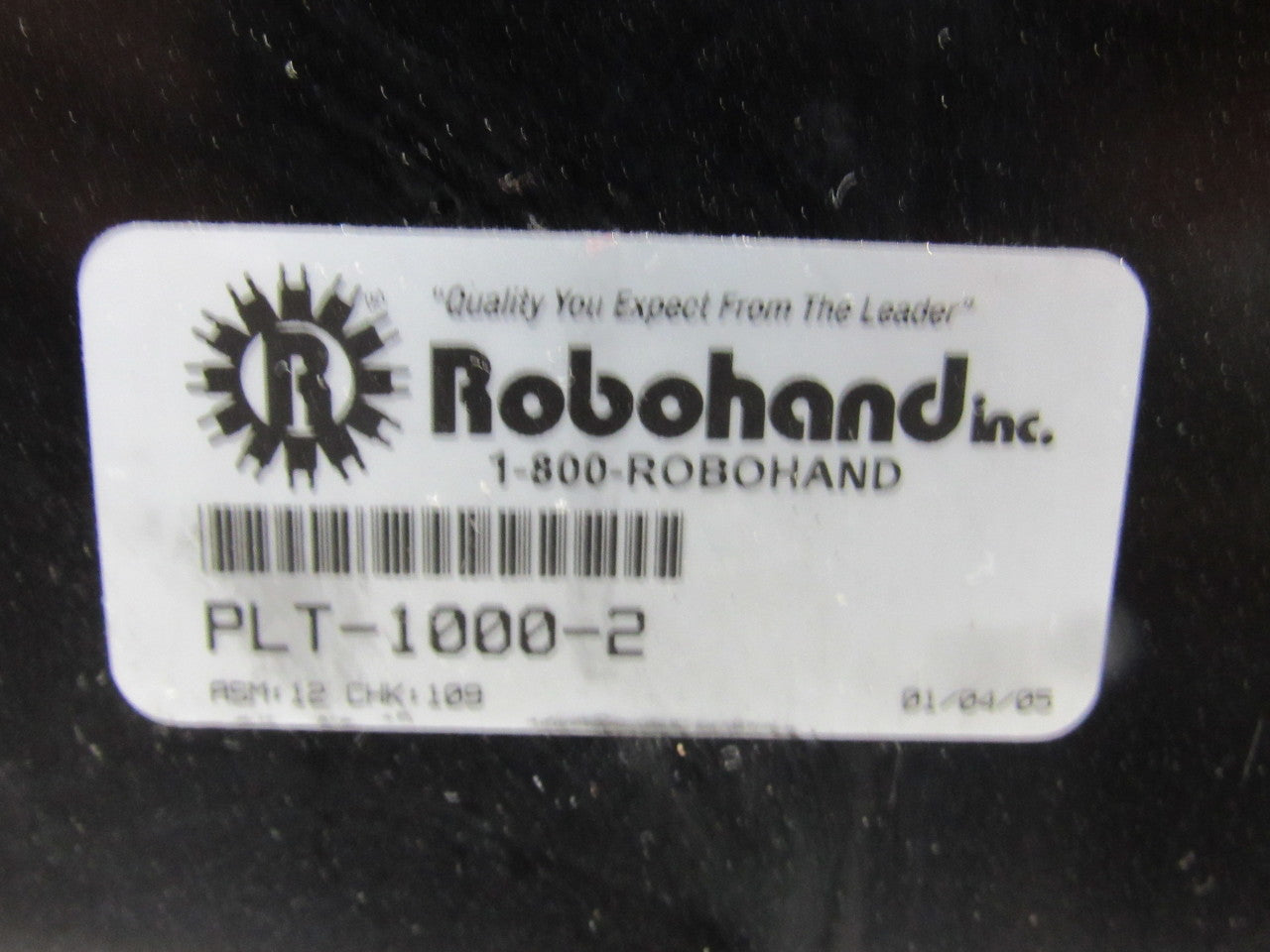 Destaco PLT-1000-2 Robohand 6" Stroke 4 Rod Linear Slide Vertical Thrust Base