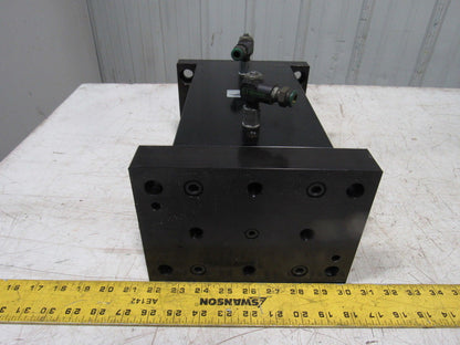 Destaco PLT-1000-2 Robohand 6" Stroke 4 Rod Linear Slide Vertical Thrust Base