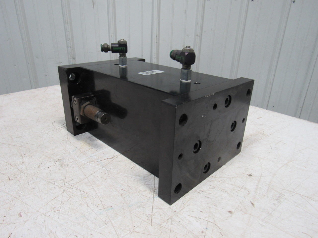 Destaco PLT-1000-2 Robohand 6" Stroke 4 Rod Linear Slide Vertical Thrust Base