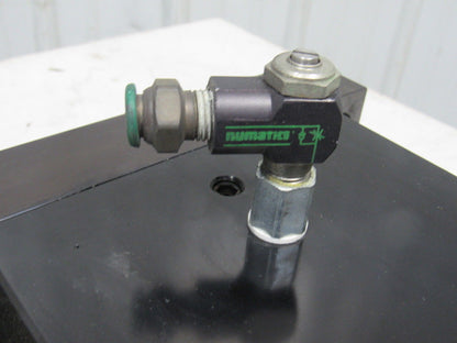 Destaco PLT-1000-2 Robohand 6" Stroke 4 Rod Linear Slide Vertical Thrust Base