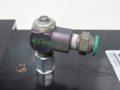 Destaco PLT-1000-2 Robohand 6" Stroke 4 Rod Linear Slide Vertical Thrust Base