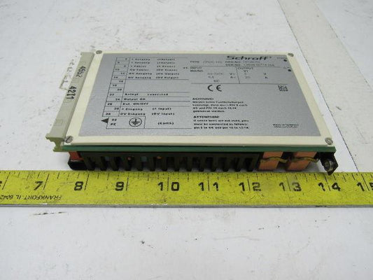 Schroff Pentair CPDC 105 DC/DC Wandler 20-72 VDC Input 5VDC Output Power Supply