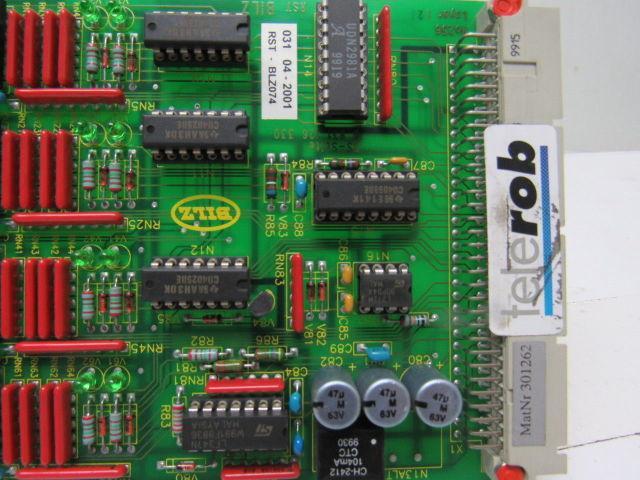 Bilz MatNr 301262 RST-BLZ074 Communication Card PC Circuit Board