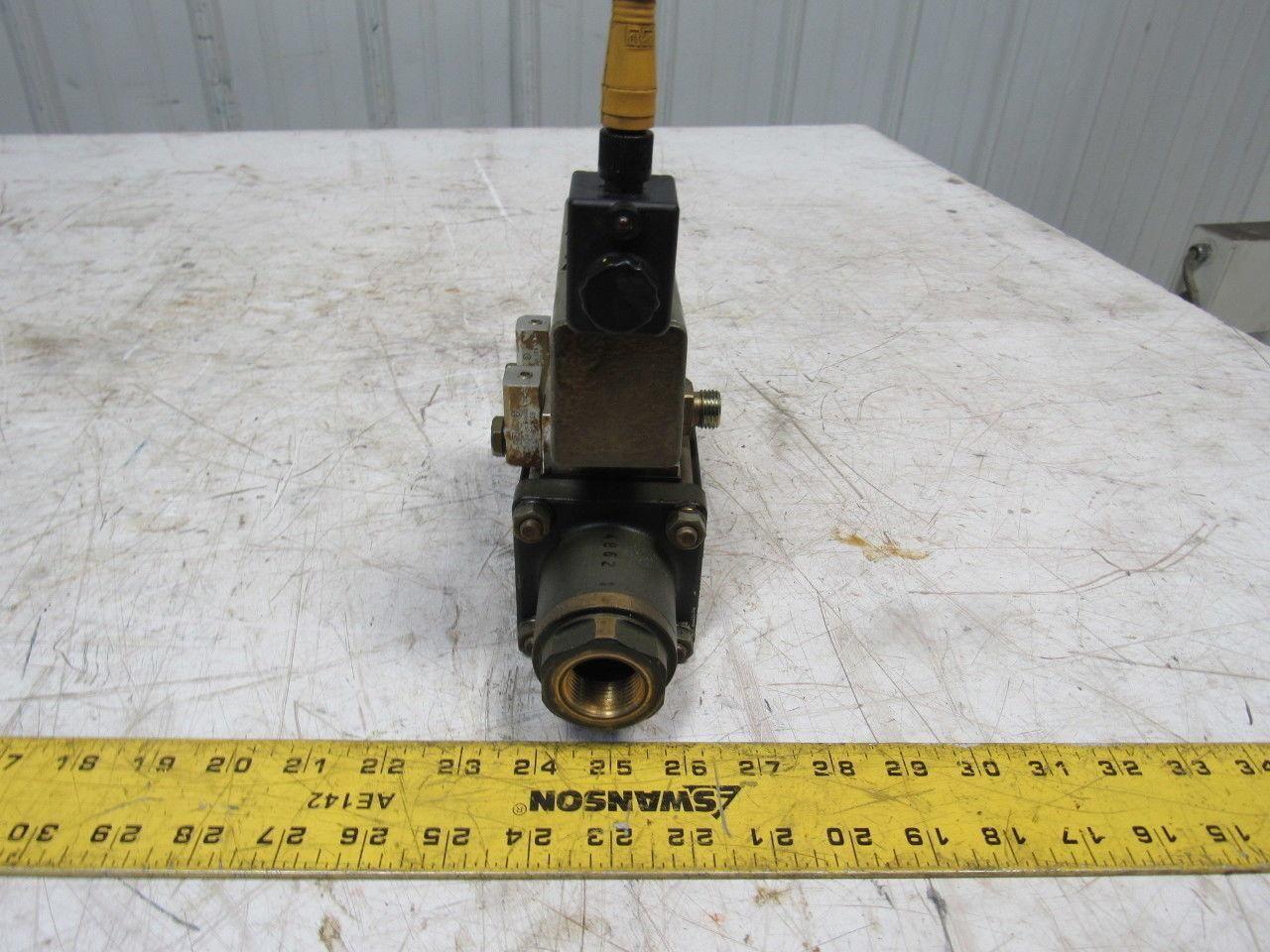 Rexroth Co-Ax GT10061-040 VMK15NC 4/2 Way 24VDC Solenoid  High Pressure Valve