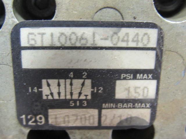 Rexroth Co-Ax GT10061-040 VMK15NC 4/2 Way 24VDC Solenoid  High Pressure Valve