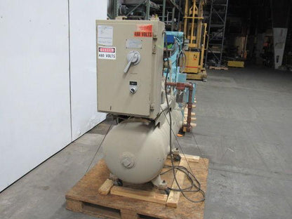 Squire Cogswell Atm-5565-3D-60G 3Hp Vacuum Pump Gast 5565-V4 125Gal Tank 3Ph