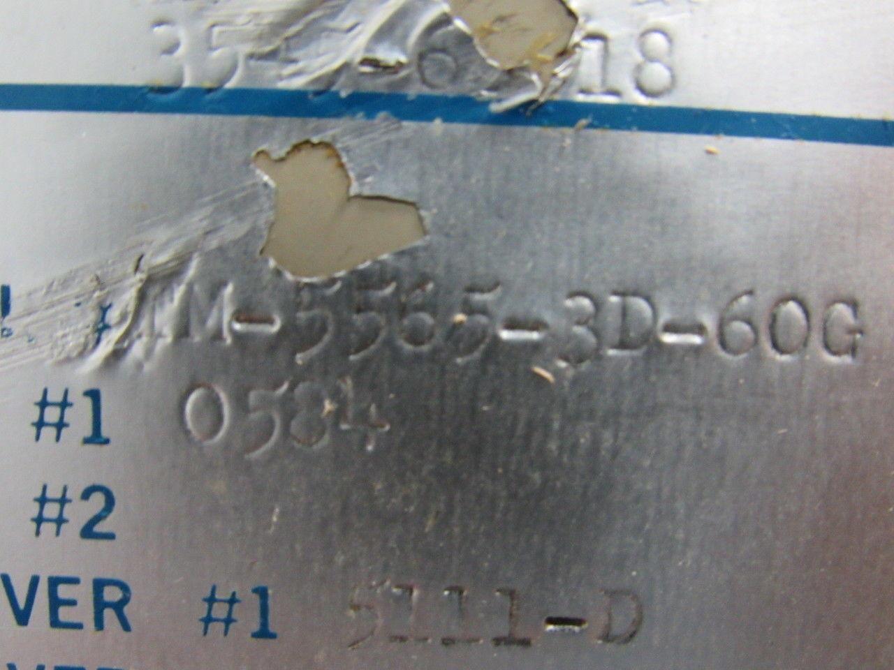 Squire Cogswell Atm-5565-3D-60G 3Hp Vacuum Pump Gast 5565-V4 125Gal Tank 3Ph