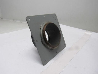 OZ/Gedney 4" Insulated Rigid Conduit Box Connector W/ Mounting Plate