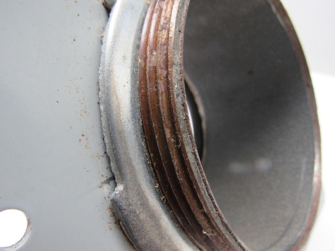 OZ/Gedney 4" Insulated Rigid Conduit Box Connector W/ Mounting Plate