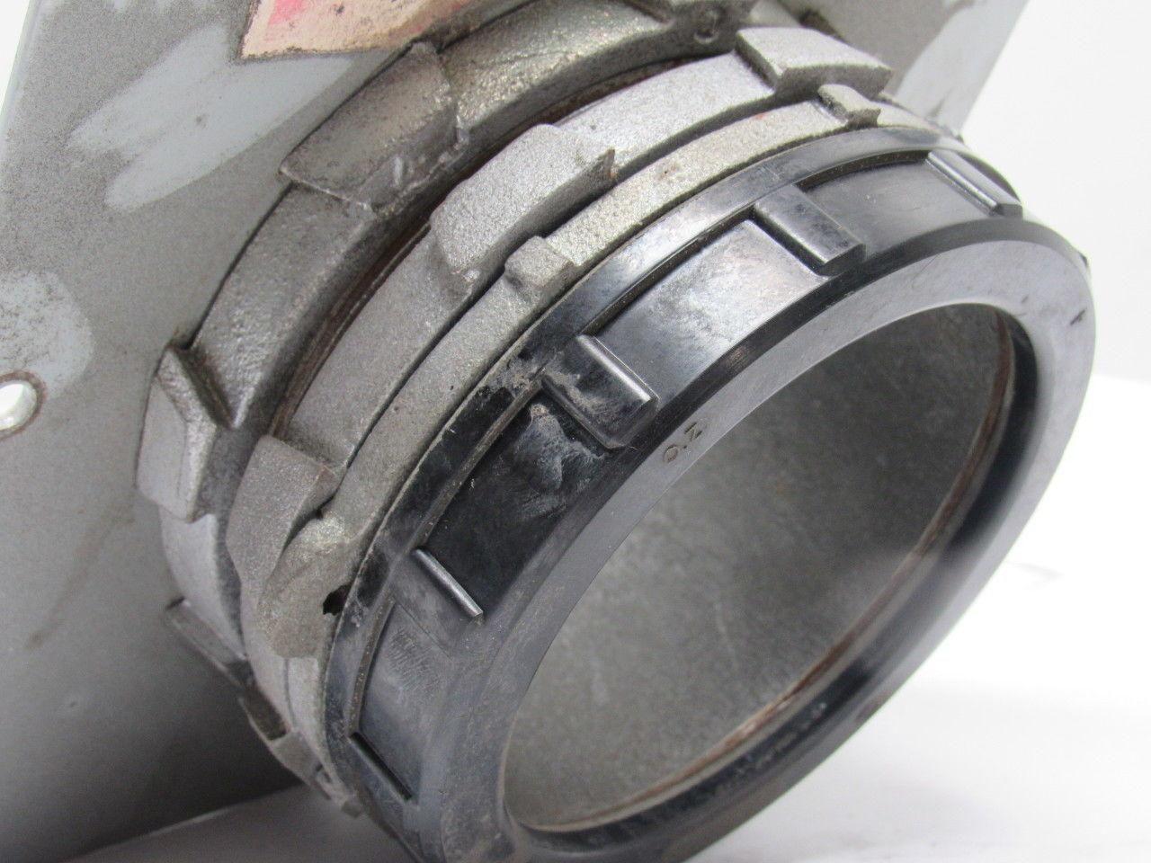 OZ/Gedney 4" Insulated Rigid Conduit Box Connector W/ Mounting Plate