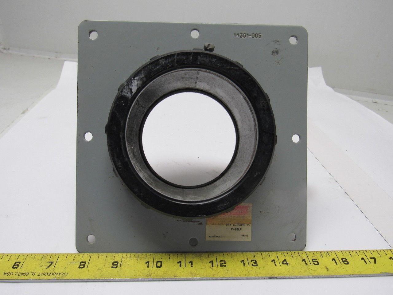 OZ/Gedney A400 4" Insulated Rigid Conduit Box Connector/ Mounting Plate