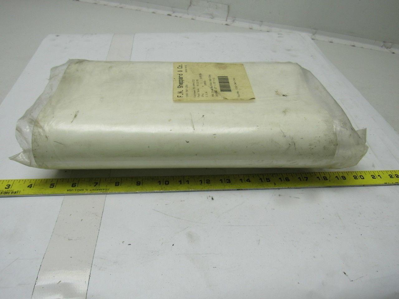 F.E. Sheppard 2W129AE 2 Ply Polyester Woven Silicone  Conveyor Belt 13"X55"