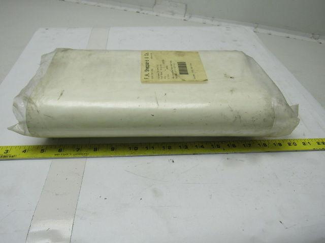 F.E. Sheppard 2W129AE 2 Ply Polyester Woven Silicone  Conveyor Belt 13"X55"