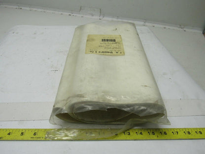 F.E. Sheppard 2W129AE 2 Ply Polyester Woven Silicone  Conveyor Belt 13"X55"