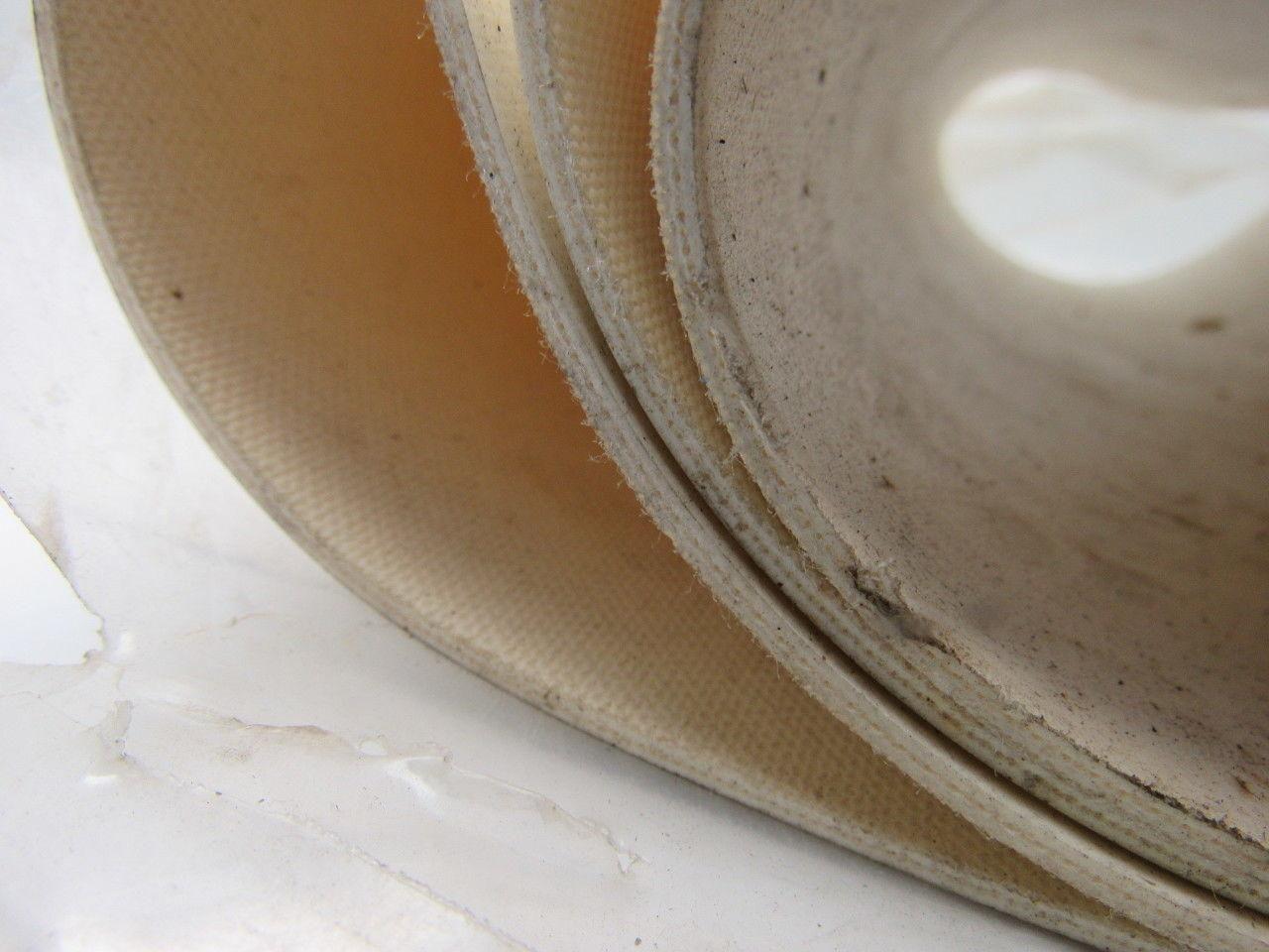 F.E. Sheppard 2W129AE 2 Ply Polyester Woven Silicone  Conveyor Belt 13"X55"