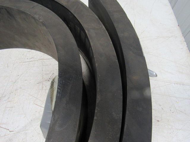 1-1/4" Thick Rubber Skirting Bumper 12'-8"X6-1/4"